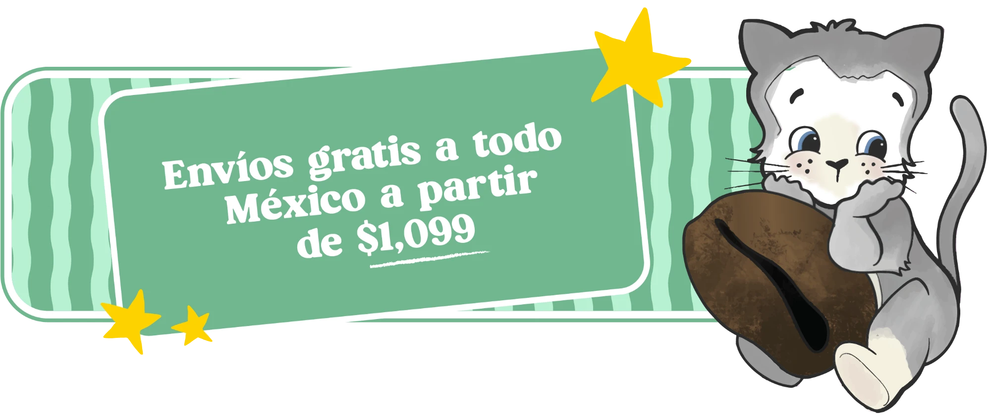 Envío gratis a partir de $1,099